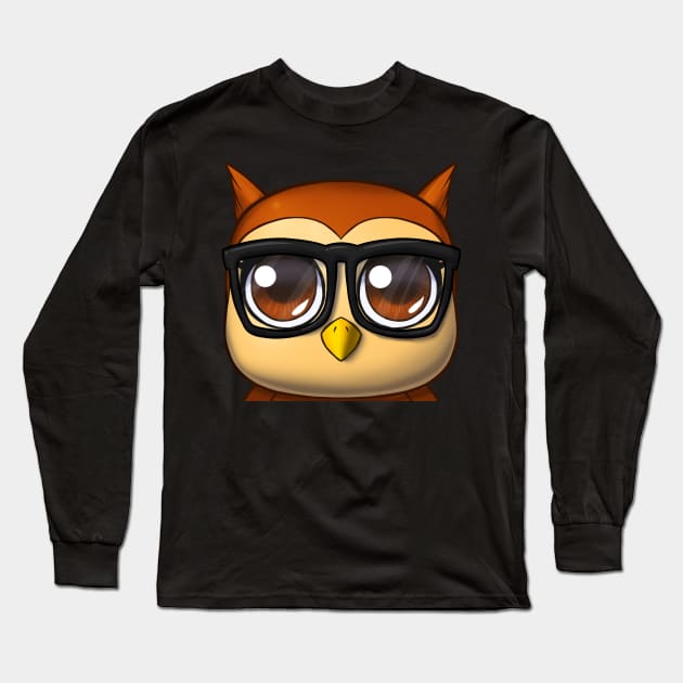 hedwid 9 Months Young Adult Owl Long Sleeve T-Shirt by AV90